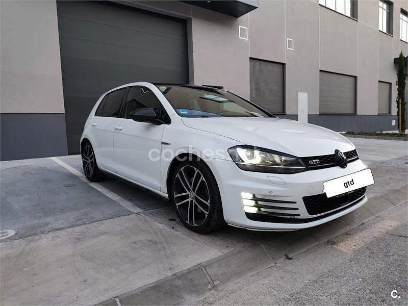 Blanco Usado 2014 VW Golf GTD Berlina | 14.690 € (Precio justo) - Imagen 1/4
