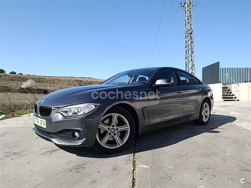 Usado BMW 420 190 CV (139 kW) 2015 Gris / plata Coupe