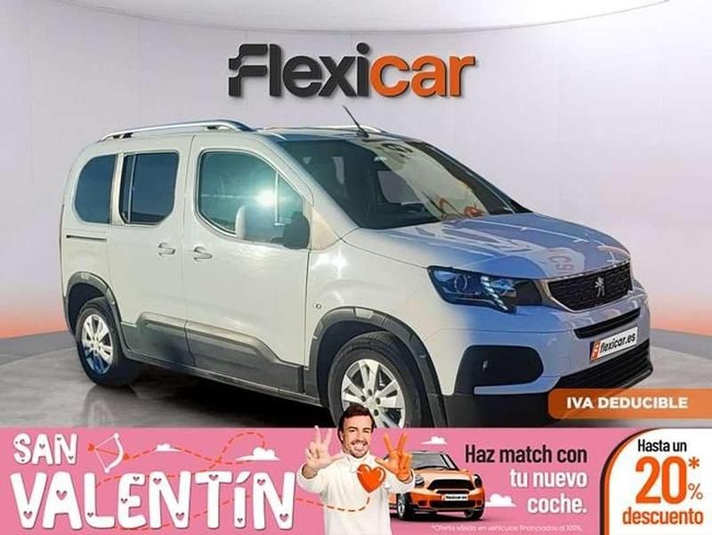 Blanco Usado 2020 Peugeot Rifter Allure Monovolumen | 15.490 € (Super precio) - Imagen 1/4