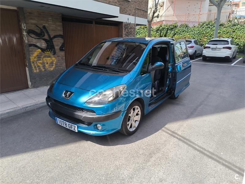 Usado Peugeot 1007 Sport 110 CV (80 kW) 2008 Azul Monovolumen