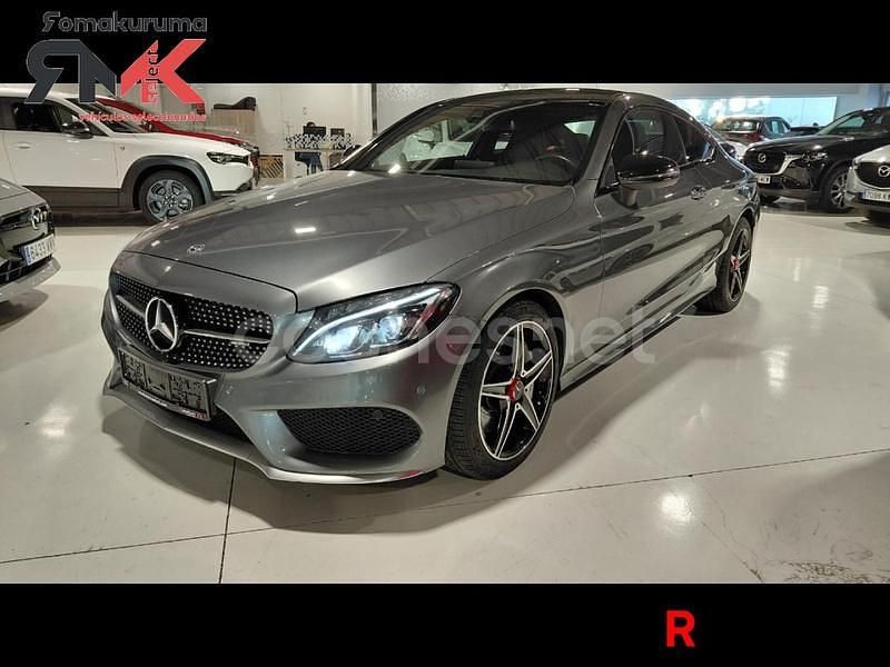 Usado Mercedes C43 AMG 367 CV (269 kW) 2018 Gris / plata Coupe