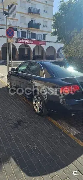 Usado Audi A4 S-Line 205 CV (150 kW) 2007 Negro Berlina
