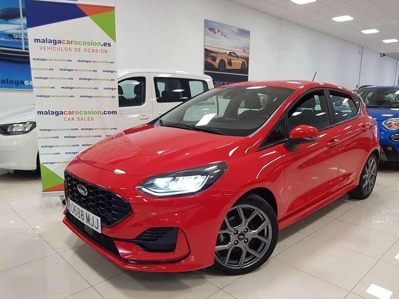 Usado Ford Fiesta ST-Line 125 CV (91 kW) 2023 Rojo Utilitario