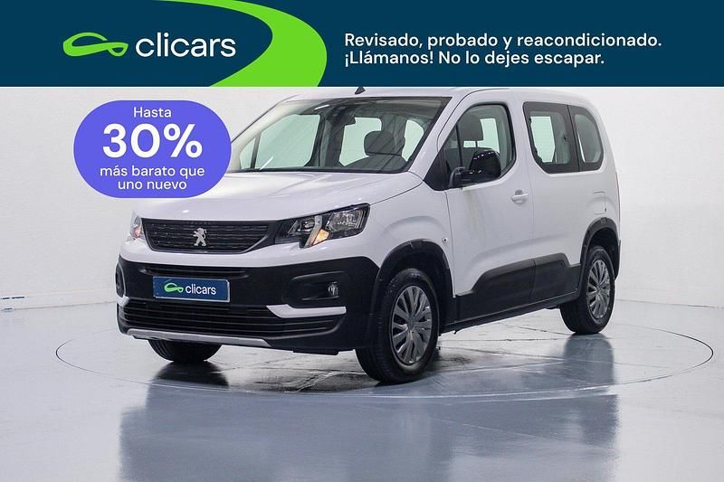 Usado Peugeot Rifter Active 100 CV (73 kW) 2022 Blanco Monovolumen