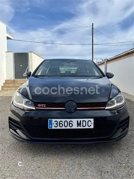Usado VW Golf VII GTI 230 CV (169 kW) 2017 Negro Berlina