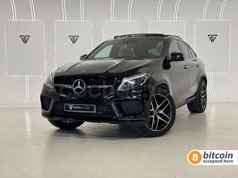 Usado Mercedes GLE350 258 CV (189 kW) 2018 Negro Coupe