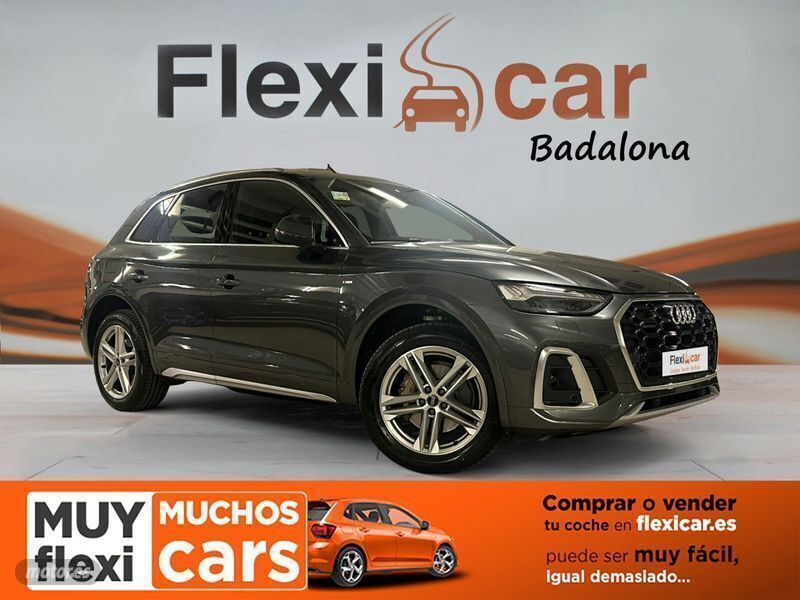 Azul Usado 2021 Audi Q5 S-Line SUV | 47.990 € (Caro) - Imagen 1/4