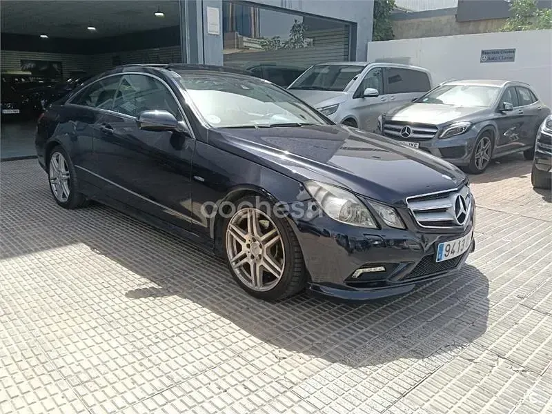 Usado Mercedes E350 231 CV (169 kW) 2010 Azul Coupe