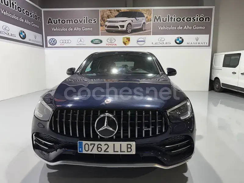 Usado Mercedes GLC43 AMG 390 CV (286 kW) 2020 Azul SUV