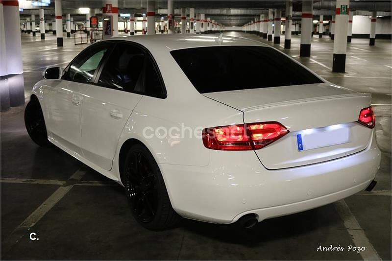 Usado Audi A4 S-Line 170 CV (125 kW) 2011 Blanco Berlina