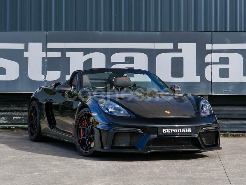 Negro Usado 2024 Porsche Boxster Spyder Descapotable | 189.900 € - Imagen 1/4