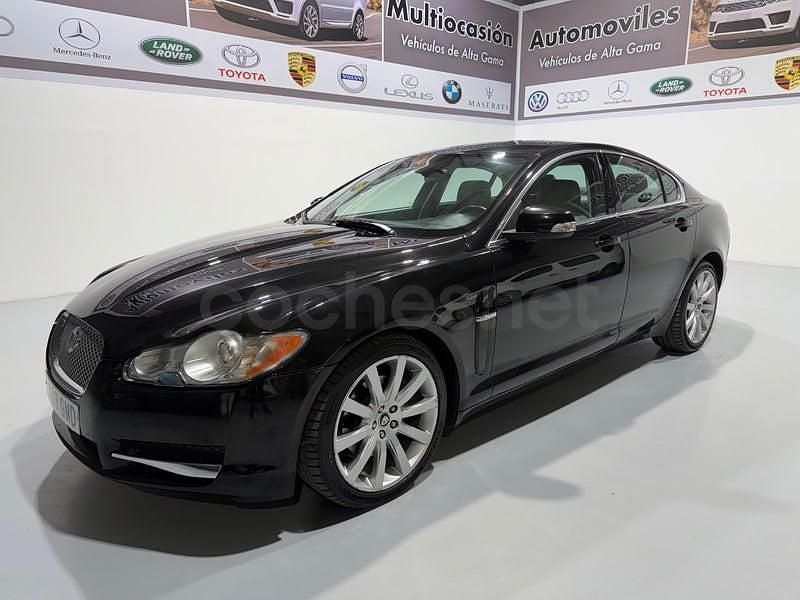 Usado Jaguar XF Luxury 207 CV (152 kW) 2008 Negro Berlina