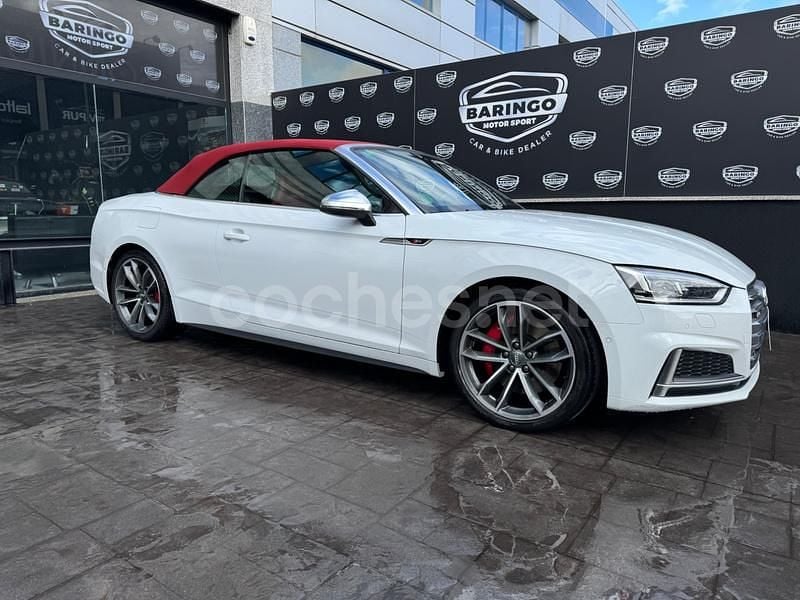 Blanco Usado 2018 Audi A5 Cabriolet Descapotable | 49.900 € (Precio justo) - Imagen 1/4