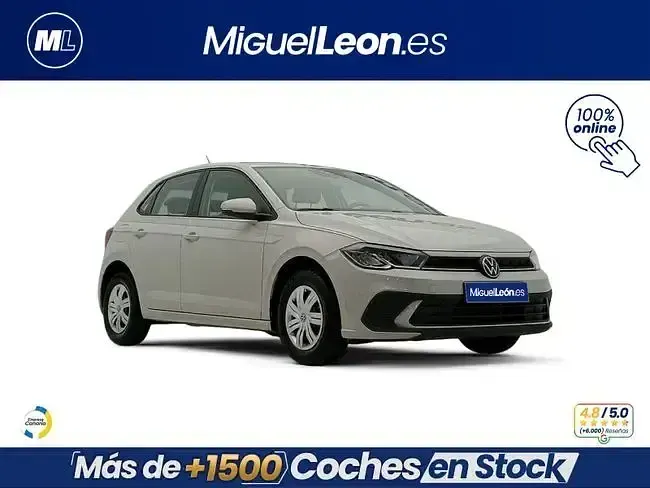 Usado VW Polo Life 95 CV (69 kW) 2022 Beige Utilitario