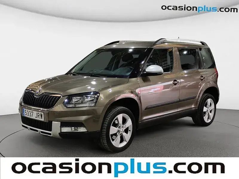 Marrón Usado 2016 Skoda Yeti Outdoor SUV | 12.900 € - Imagen 1/4