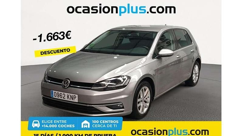 Plateado Usado 2018 VW Golf VII Advance Utilitario | 16.637 € (Buen precio) - Imagen 1/4