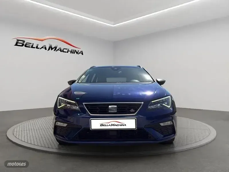 Usado Seat Leon ST FR 150 CV (110 kW) 2020 Azul Familiar