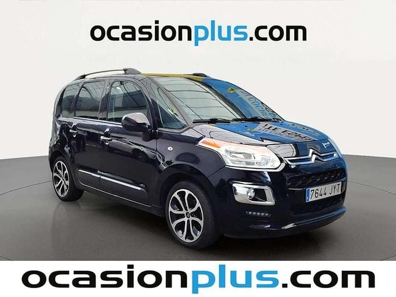 Usado Citroën C3 Picasso Feel 110 CV (80 kW) 2017 Negro Monovolumen