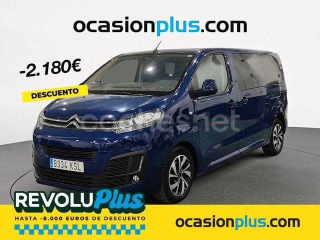 Azul Usado 2018 Citroën Spacetourer Feel Van | 23.990 € (Precio justo) - Imagen 1/4