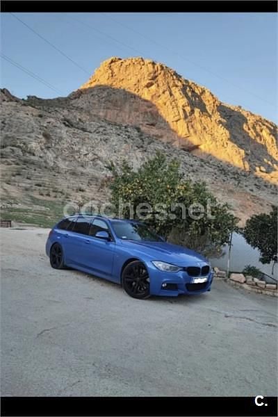 Azul Usado 2015 BMW 330 Familiar | 21.200 € (Caro) - Imagen 1/4