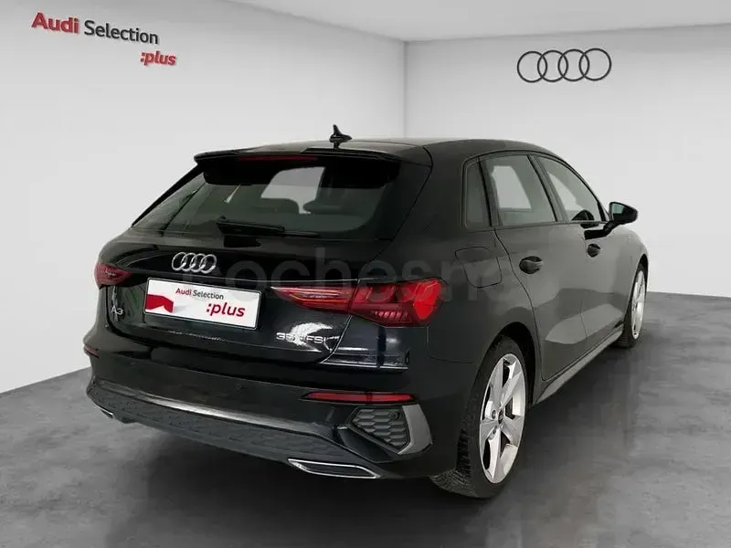 Usado Audi A3 S-Line 150 CV (110 kW) 2024 Negro Berlina
