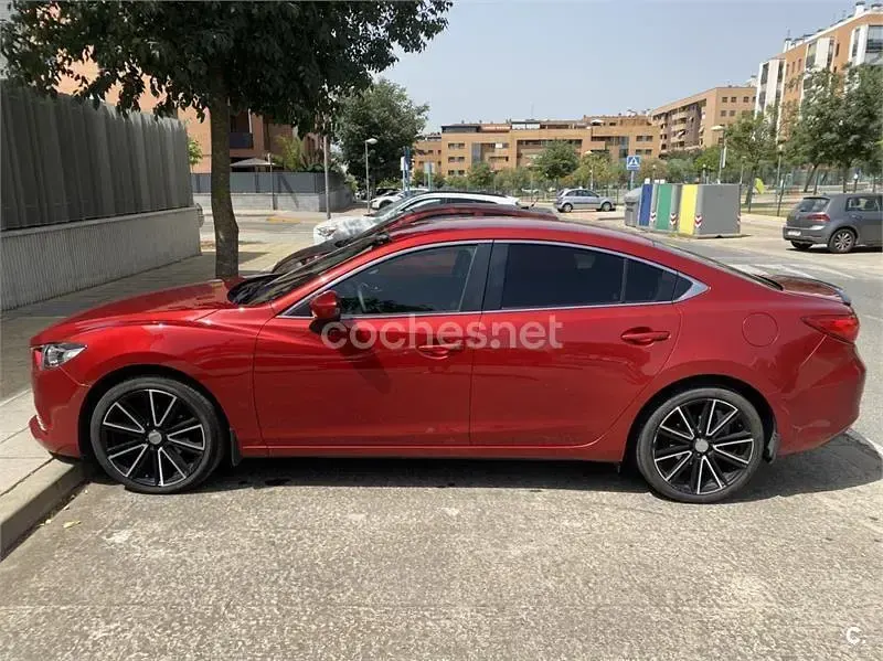 Usado Mazda 6 Style 150 CV (110 kW) 2013 Rojo Berlina