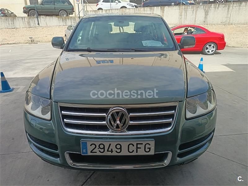 Verde Usado 2003 VW Touareg SUV | 6500 € (Precio justo) - Imagen 1/4