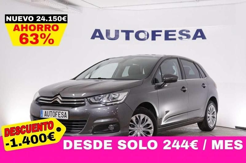 Usado Citroën C4 Feel 110 CV (80 kW) 2017 Gris / plata Berlina