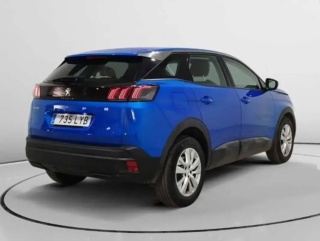 Usado Peugeot 3008 Active 132 CV (97 kW) 2022 Azul SUV