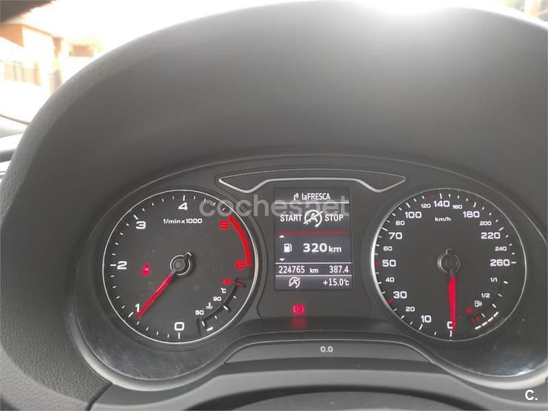 Usado Audi A3 S-Line 150 CV (110 kW) 2015 Negro Berlina