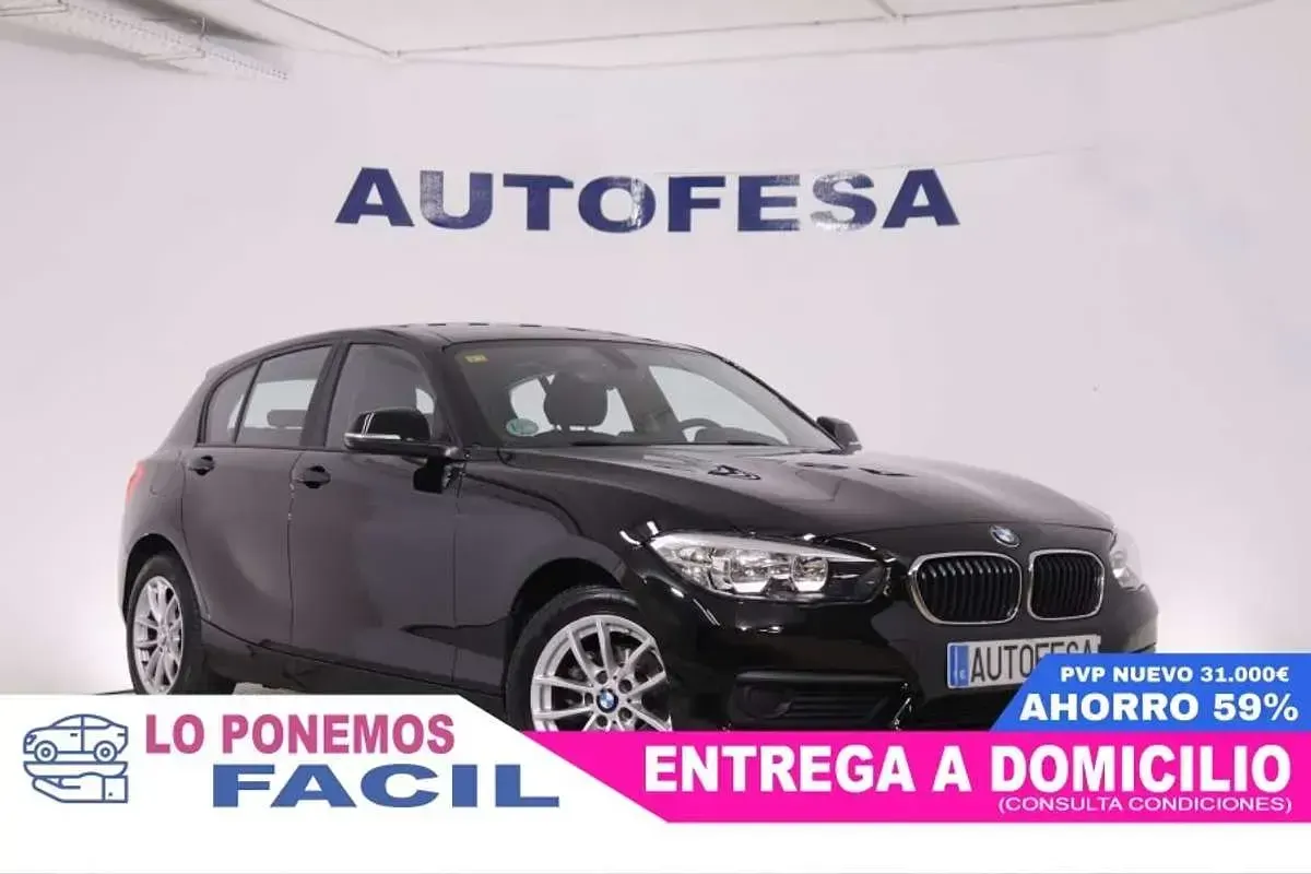 Usado BMW 116 109 CV (80 kW) 2018 Negro Utilitario