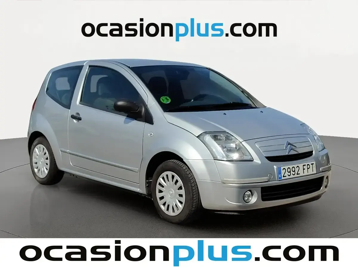 Usado Citroën C2 75 CV (55 kW) 2007 Gris Utilitario
