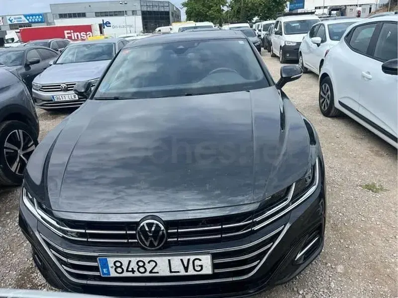 Usado VW Arteon R-line 218 CV (160 kW) 2021 Negro Berlina