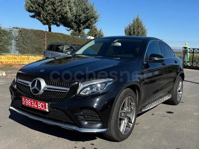 Usado Mercedes GLC220 170 CV (125 kW) 2017 Negro SUV