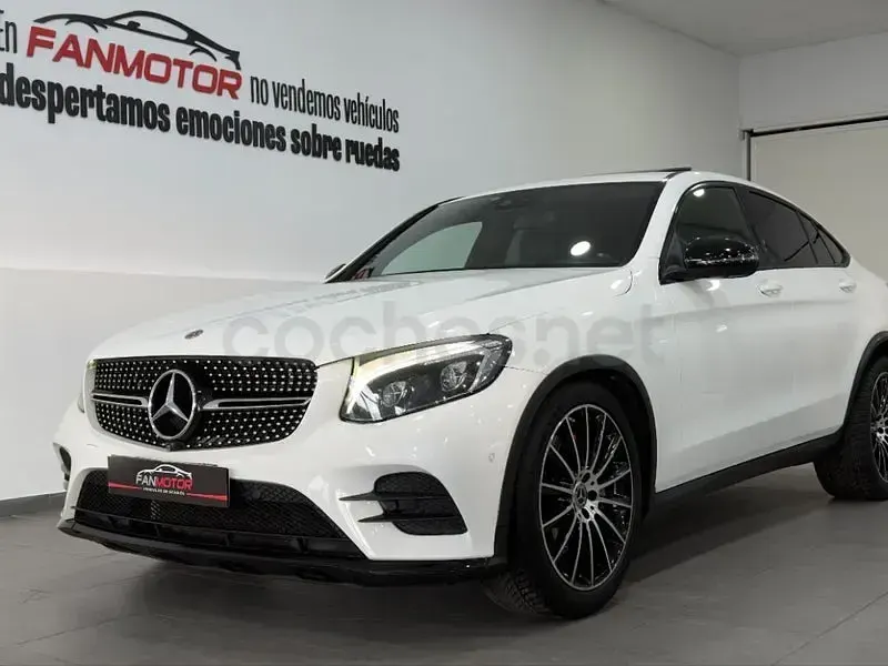 Usado Mercedes GLC250 204 CV (150 kW) 2018 Blanco Coupe