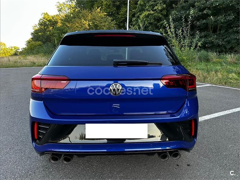 Usado VW T-Roc R 300 CV (220 kW) 2022 Azul SUV
