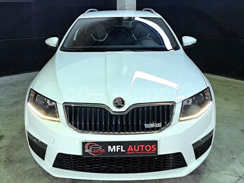 Blanco Usado 2014 Skoda Octavia RS Familiar | 15.990 € (Precio justo) - Imagen 1/4