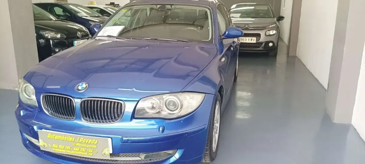 Usado BMW 118 Comfort Edition 143 CV (105 kW) 2010 Azul Utilitario