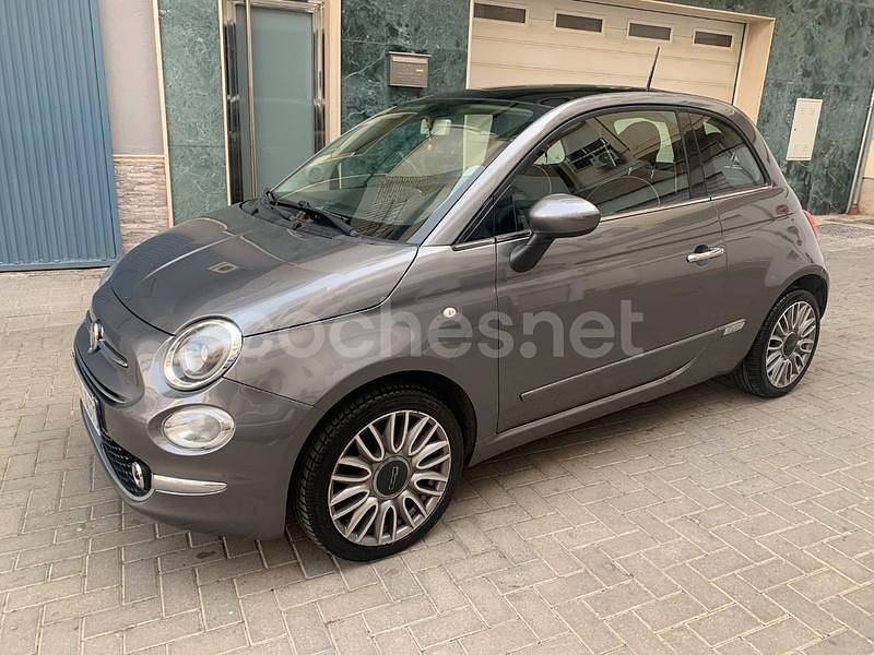 Usado Fiat 500 Lounge 69 CV (50 kW) 2016 Gris / plata Berlina