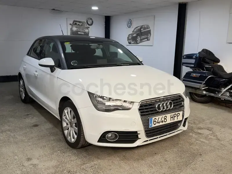 Usado Audi A1 Sportback Attraction 90 CV (66 kW) 2013 Blanco Utilitario
