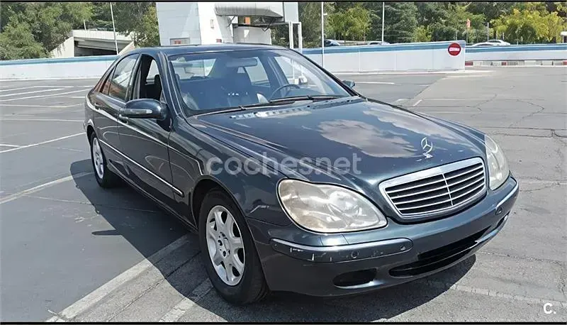 Usado Mercedes S500 306 CV (225 kW) 2000 Negro Berlina