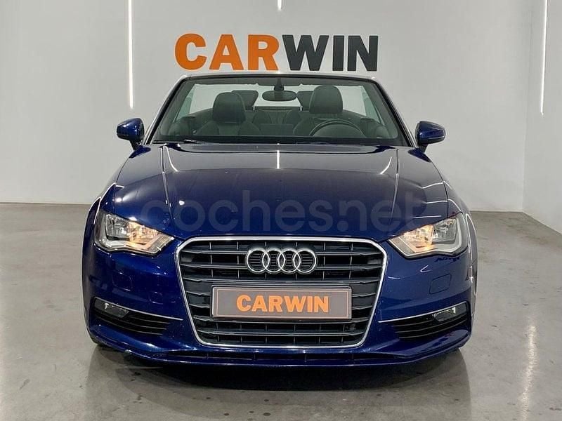 Usado Audi A3 Cabriolet Attraction 150 CV (110 kW) 2014 Azul Descapotable