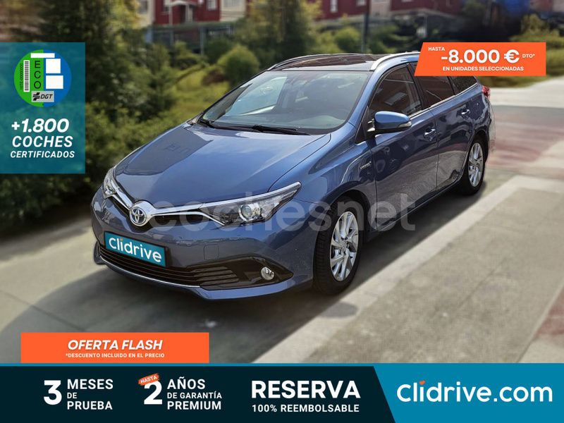 Azul Usado 2016 Toyota Auris Hybrid Active Familiar | 13.190 € (Buen precio) - Imagen 1/3