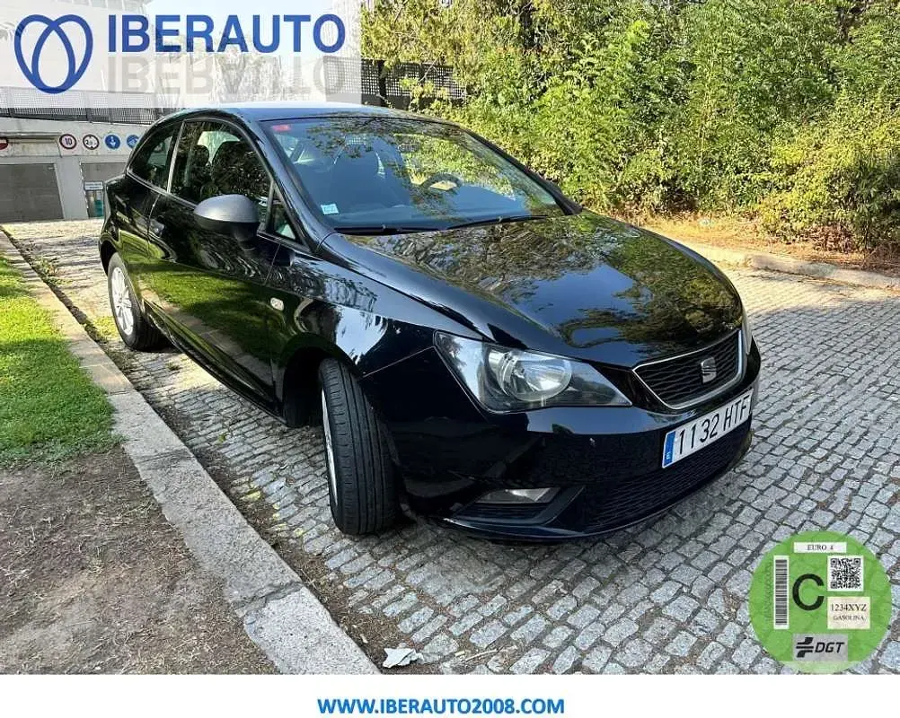 Usado Seat Ibiza SC Reference 70 CV (51 kW) 2013 Negro Utilitario