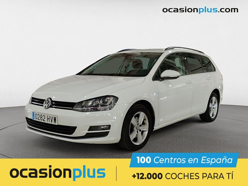 Blanco Usado 2014 VW Golf VII Advance Familiar | 13.400 € (Precio justo) - Imagen 1/4