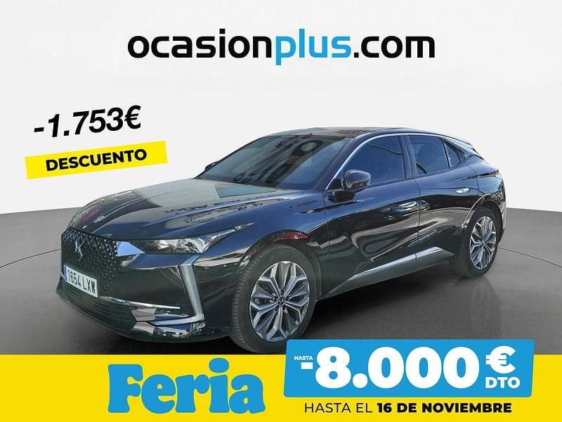 Negro Usado 2022 DS Automobiles DS4 Trocadero Berlina | 19.290 € (Buen precio) - Imagen 1/4