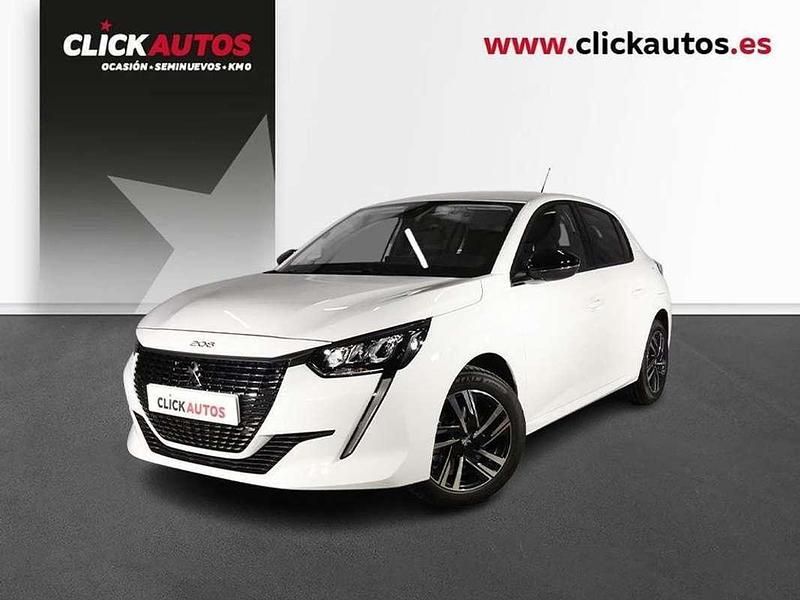 Blanco Usado 2022 Peugeot 208 Allure Utilitario | 13.150 € (Buen precio) - Imagen 1/4