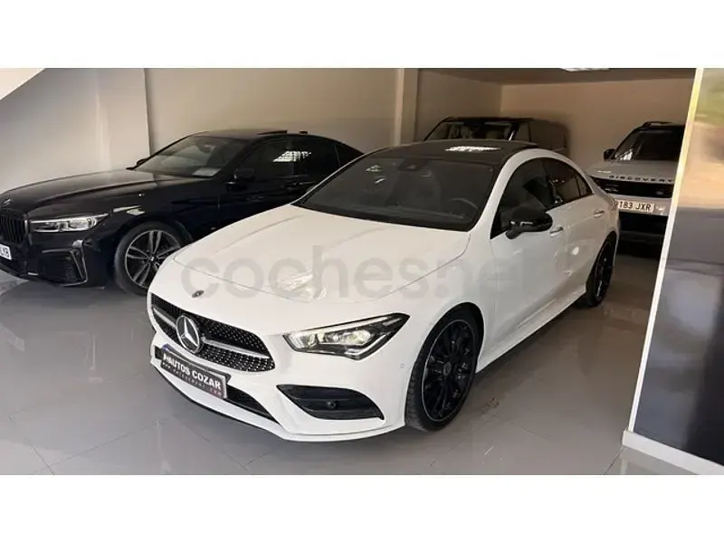 Usado Mercedes CLA180 136 CV (100 kW) 2022 Blanco Coupe