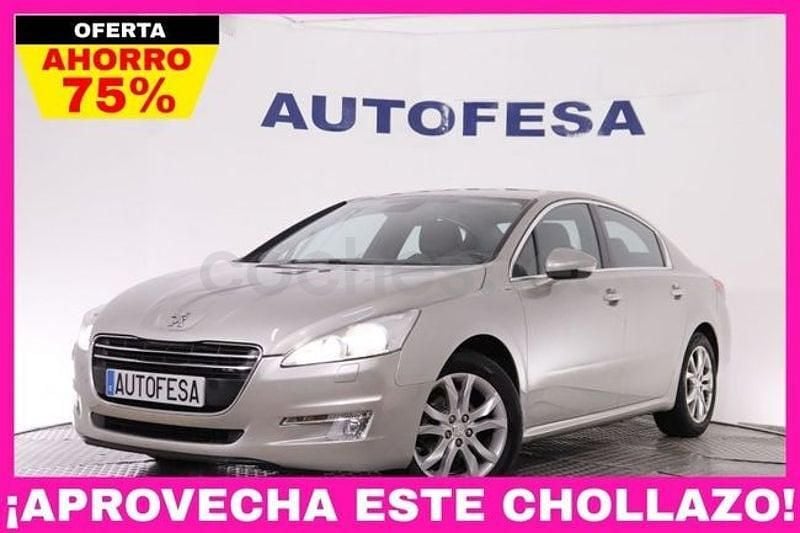 Usado Peugeot 508 Allure 140 CV (102 kW) 2012 Amarillo Berlina