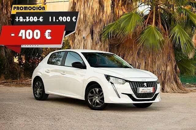 Blanco Usado 2022 Peugeot 208 Active Utilitario | 12.300 € (Precio justo) - Imagen 1/4